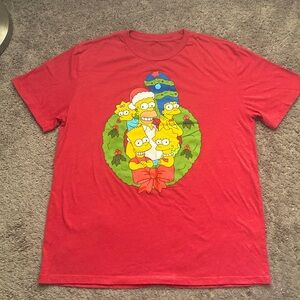Vintage The Family Simpson’s Christmas T-shirt unisex size XL